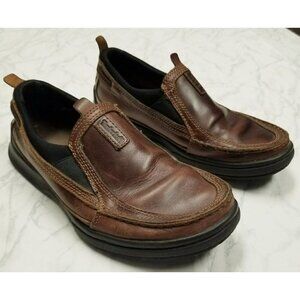 timberland smart comfort mens leather‎ Loafers  shoes Sz 7.5